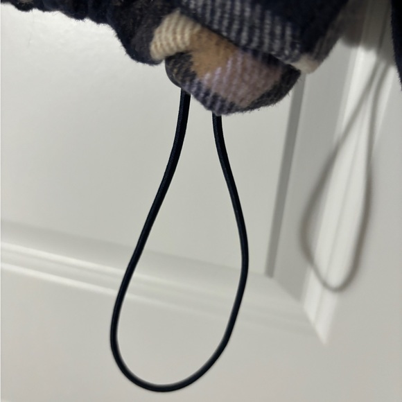 Holister purple plaid down jacket - Picture 4 of 5